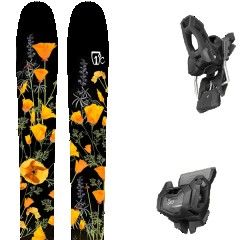 comparer et trouver le meilleur prix du ski Icelantic Ski Ictic nia pro 105 + orange / noir / jaune sur Sportadvice