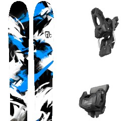 comparer et trouver le meilleur prix du ski Icelantic Ski Ictic saba pro 107 + blanc / bleu / noir sur Sportadvice