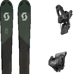 comparer et trouver le meilleur prix du ski Scott Pure am 92ti + vert / noir sur Sportadvice