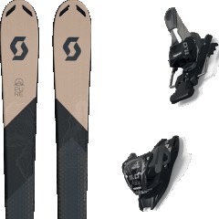 comparer et trouver le meilleur prix du ski Scott W s pure am 92ti + rose / noir sur Sportadvice
