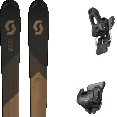 comparer et trouver le meilleur prix du ski Scott Pure pro 109 ti + marron / noir sur Sportadvice