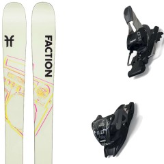 comparer et trouver le meilleur prix du ski Faction Prodigy 0x + blanc / rose / jaune sur Sportadvice
