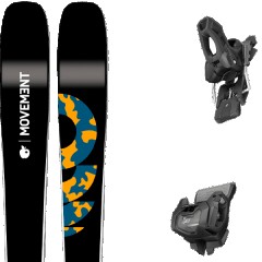 comparer et trouver le meilleur prix du ski Movement Fly 95 + noir / bleu / orange sur Sportadvice