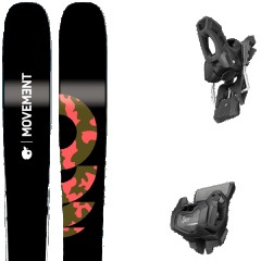 comparer et trouver le meilleur prix du ski Movement Fly 105 + noir / marron / rose sur Sportadvice