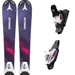 comparer et trouver le meilleur prix du ski Atomic Maven girl 100-120 + c 5 gw wh/pk rose / violet sur Sportadvice