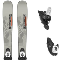 comparer et trouver le meilleur prix du ski Salomon L qst spark m + l6 gw j orange / gris sur Sportadvice