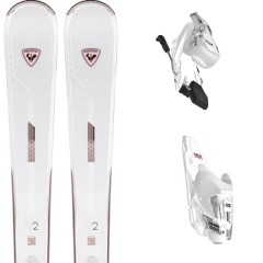 comparer et trouver le meilleur prix du ski Rossignol Nova 2 + xpress w 10 gw b83 white sparkle blanc sur Sportadvice