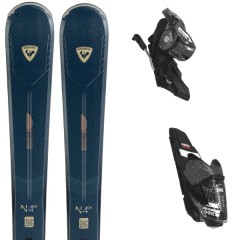 comparer et trouver le meilleur prix du ski Rossignol Nova 4 ca + xpress w 10 gw b83 black sparkle bleu sur Sportadvice