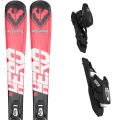 comparer et trouver le meilleur prix du ski Rossignol Hero 100-140 + 4 gw b76 black rouge / noir sur Sportadvice