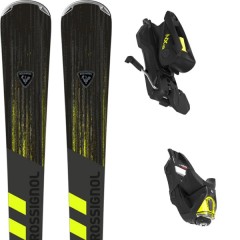 comparer et trouver le meilleur prix du ski Rossignol Forza 50 v-cam + nx 12 konect gw b80 blk yelw noir / jaune sur Sportadvice