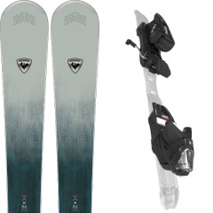 comparer et trouver le meilleur prix du ski Rossignol Experience w 86 basalt + nx 12 konect gw b90 blk chrom gris / bleu sur Sportadvice