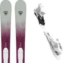 comparer et trouver le meilleur prix du ski Rossignol Experience w pro + 4 gw b76 white violet / gris sur Sportadvice