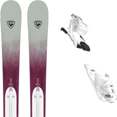 comparer et trouver le meilleur prix du ski Rossignol Experience w pro + xpress 7 gw b83 white gris / violet sur Sportadvice