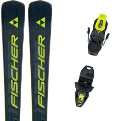 comparer et trouver le meilleur prix du ski Fischer Rc4 rcs ar + rc4 z11 pr noir / jaune sur Sportadvice