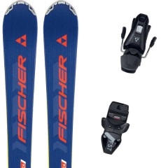 comparer et trouver le meilleur prix du ski Fischer The curv pro + fs7 ca jrs bleu / rouge / jaune sur Sportadvice