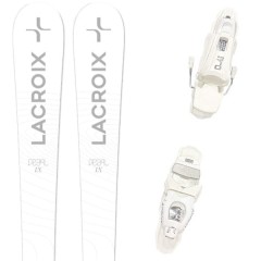 comparer et trouver le meilleur prix du ski Christian-lacroix Pearl lx + vss412 black / silver blanc / gris sur Sportadvice