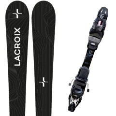comparer et trouver le meilleur prix du ski Christian-lacroix Monarc 77 + vss412 black / silver noir sur Sportadvice