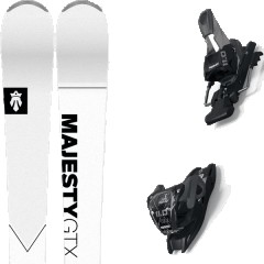 comparer et trouver le meilleur prix du ski Majesty Gtx ti + blanc / noir / rouge sur Sportadvice