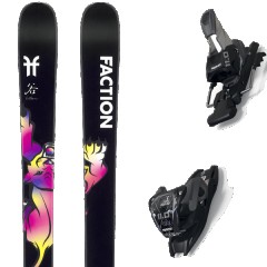 comparer et trouver le meilleur prix du ski Faction Studio 0 gu + noir / jaune / violet sur Sportadvice