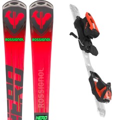 comparer et trouver le meilleur prix du ski Rossignol Hero elite st ti + nx 12 gw b80 black hot red rouge / noir sur Sportadvice