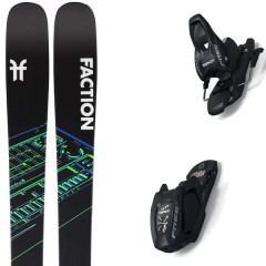 comparer et trouver le meilleur prix du ski Faction Prodigy 1 grom + noir / bleu / vert sur Sportadvice