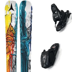comparer et trouver le meilleur prix du ski Atomic Bent chetler mini 133-143 + gris / noir / bleu sur Sportadvice