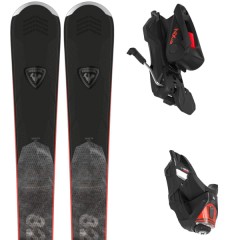 comparer et trouver le meilleur prix du ski Rossignol Experience 82 ti + nx 12 konect gw b90 blk red gris / noir sur Sportadvice