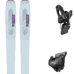 comparer et trouver le meilleur prix du ski Salomon Qst lux 92 gray dawn/neo + bleu / gris sur Sportadvice
