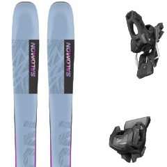 comparer et trouver le meilleur prix du ski Salomon Qst lux 92 airy + bleu / blanc / gris sur Sportadvice