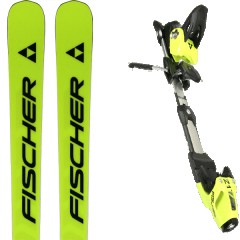 comparer et trouver le meilleur prix du ski Fischer Rc4 worldcup gs m + jaune / noir sur Sportadvice