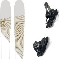 comparer et trouver le meilleur prix du ski Majesty Adventure lady + blanc / jaune / gris sur Sportadvice