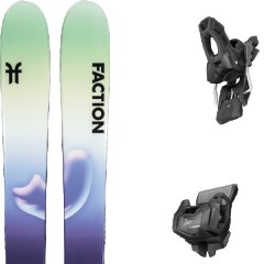 comparer et trouver le meilleur prix du ski Faction Mana 3 eg + bleu / violet / noir sur Sportadvice