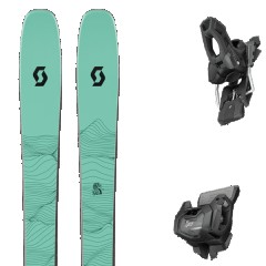 comparer et trouver le meilleur prix du ski Scott Sea 98 mint green/pink + vert sur Sportadvice