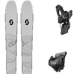 comparer et trouver le meilleur prix du ski Scott Sea 108 white/yellow + noir / blanc sur Sportadvice