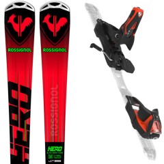 comparer et trouver le meilleur prix du ski Rossignol Hero elite st ti + spx 14 gw b80 black hot red rouge / noir sur Sportadvice