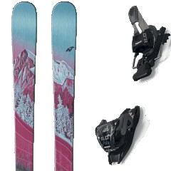 comparer et trouver le meilleur prix du ski Nordica Santa ana 87 + bleu / noir / violet sur Sportadvice