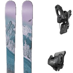 comparer et trouver le meilleur prix du ski Nordica Santa ana 92 + bleu / violet / noir sur Sportadvice