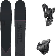 comparer et trouver le meilleur prix du ski Majesty Havoc 110 carbon + noir / violet sur Sportadvice