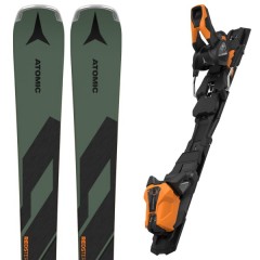 comparer et trouver le meilleur prix du ski Atomic Redster q6 pt green./black + e mi 12 gw black/orange noir / orange / vert sur Sportadvice