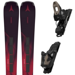 comparer et trouver le meilleur prix du ski Atomic E cloud q12 rvsk c pt maroon r + e m 10 gw black/sand noir / rouge sur Sportadvice