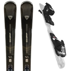comparer et trouver le meilleur prix du ski Rossignol Nova 6 + xpress w 11 gw b83 black noir / jaune sur Sportadvice
