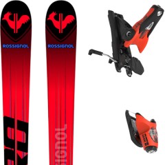 comparer et trouver le meilleur prix du ski Rossignol Hero athlete fis gs 188 fac + spx 15 rockerace hot red rouge / noir sur Sportadvice