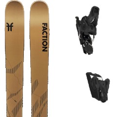 comparer et trouver le meilleur prix du ski Faction Agent 3 + marron sur Sportadvice