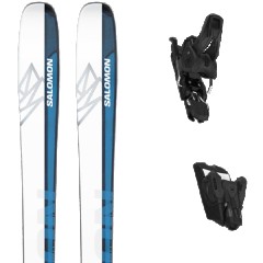 comparer et trouver le meilleur prix du ski Salomon Qst echo 106 wht/race blue/process + bleu / blanc sur Sportadvice