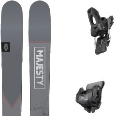 comparer et trouver le meilleur prix du ski Majesty Vanguard ti + rouge / gris sur Sportadvice