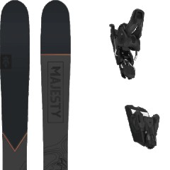 comparer et trouver le meilleur prix du ski Majesty Havoc 100 carbon + noir / orange / rouge sur Sportadvice