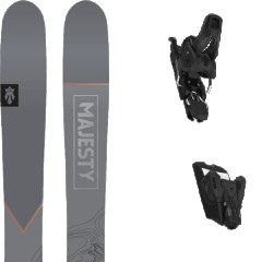 comparer et trouver le meilleur prix du ski Majesty Havoc 100 ti + orange / gris / noir sur Sportadvice