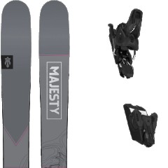 comparer et trouver le meilleur prix du ski Majesty Havoc 110 ti + violet / gris / blanc sur Sportadvice