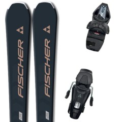 comparer et trouver le meilleur prix du ski Fischer Aspire slr pro + rs9 slr noir / gris sur Sportadvice