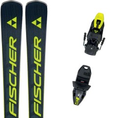 comparer et trouver le meilleur prix du ski Fischer Rc4 wc rc mt + rc4 z12 pr noir / jaune sur Sportadvice